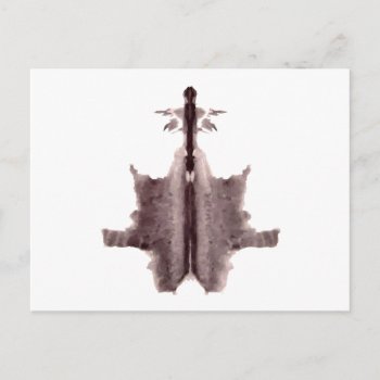 Ink Blot Card #6 by CMYK_Designs at Zazzle