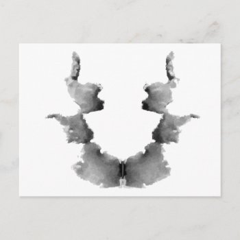 Ink Blot Card #7 by CMYK_Designs at Zazzle
