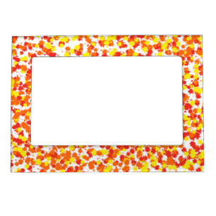 Ink Blotted Background by Shirley Taylor Magnetic Photo Frame