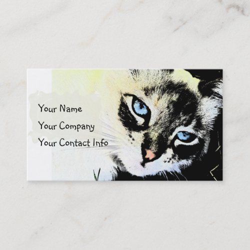 Ink Cat Business Card Template