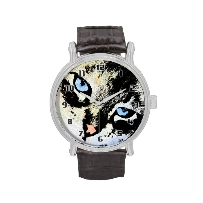 Ink Cat Wrist Watches