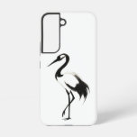 Ink Crane Illustration - Zen Phone Case