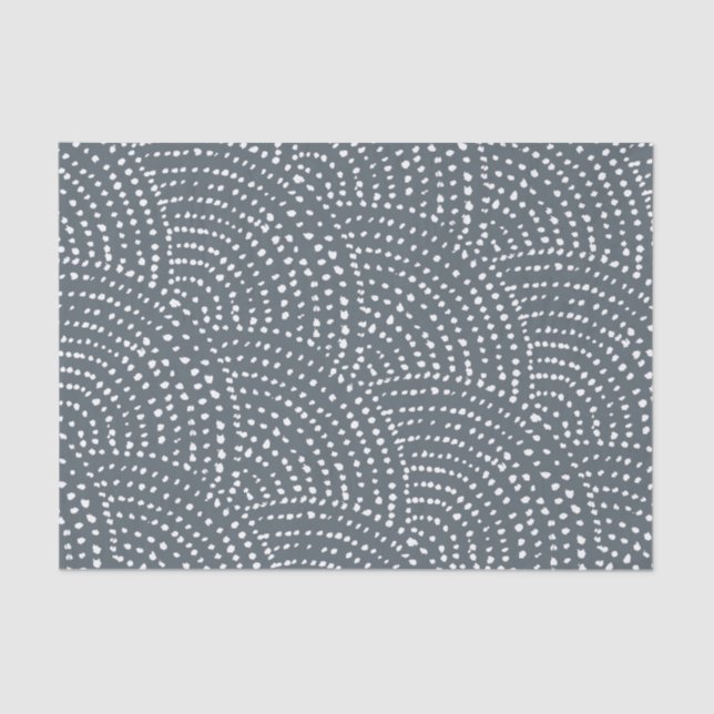 Ink dot scales - Transparent White Tissue Paper (Front)