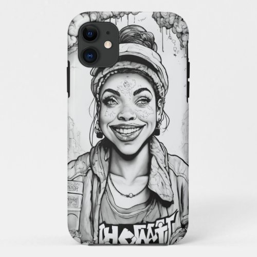 Ink Enchantment Animated Tattoo Girl Phone Case