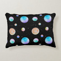 Ink Galaxy Line Pillow