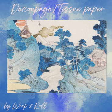 Ink Graphics Asian Decoupage Craft Tissue Paper