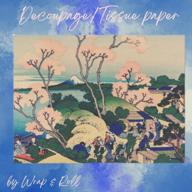 Ink Graphics Asian Decoupage Craft Tissue Paper (Creator Uploaded)