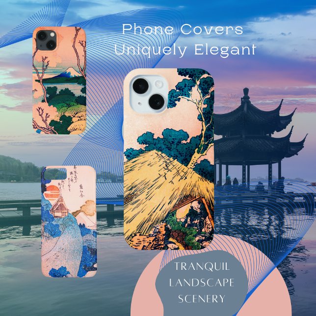 Ink Graphics Asian Landscape Case-Mate iPhone Case (Creator Uploaded)