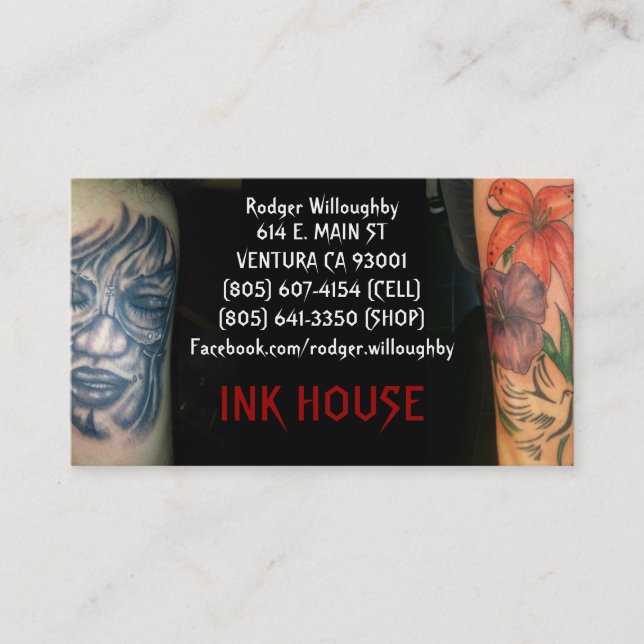 Ink House Business Card (Front)