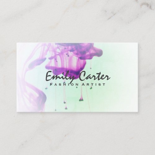 Ink in Water  Artistry Business Card