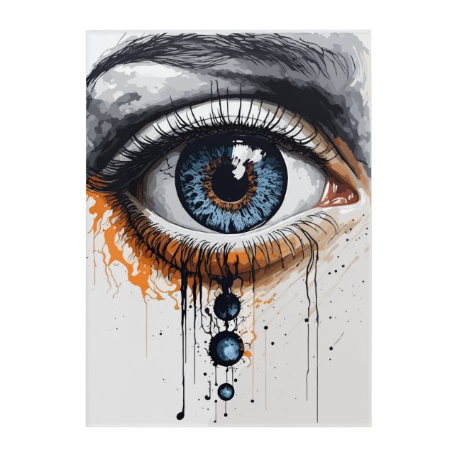Ink-Infused Eye Art (Front)