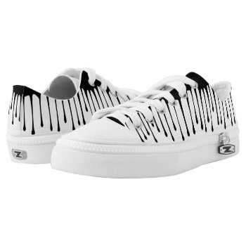 Ink Leak Low-top Sneakers by ZionMade at Zazzle