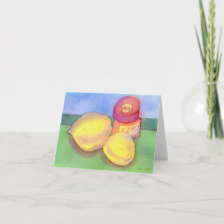 Ink & Lemons Notecard