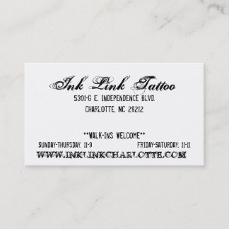 Ink Link Business Card3 Card