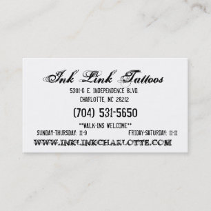 Ink Link Business Card6 Card