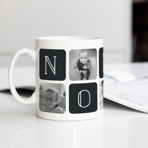 Ink  NONNO Grandfather Photo Collage Coffee Mug