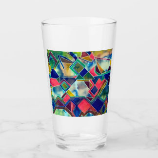 Ink pattern glass