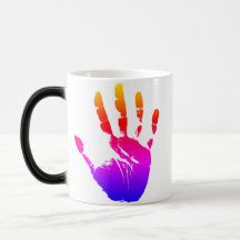 Ink Print Magic Mug