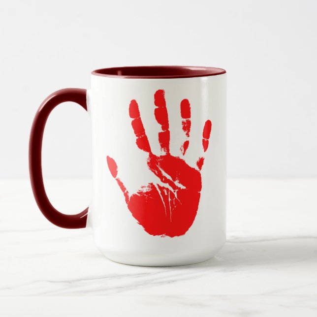 Ink Print Mug (Left)