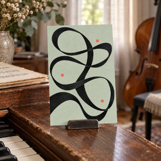 Ink Ribbon Waltz Art Print