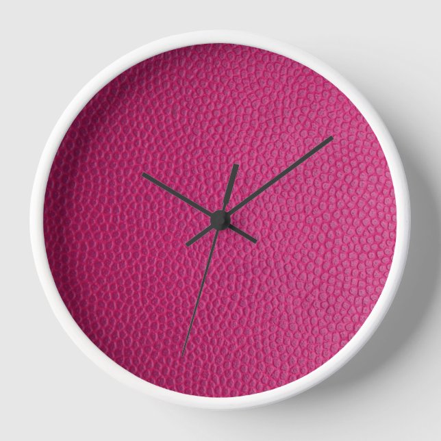 Ink Skin Texture Wall Clock - Art Inspired by Huma (Front)
