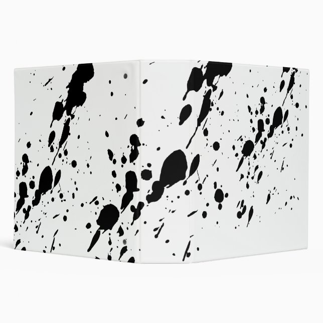 Ink Splat 3 Ring Binder (Background)