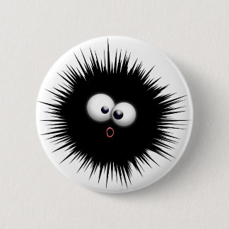 Ink Splat Cartoon Button