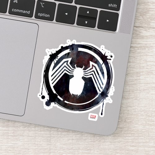 Ink Splatter Venom Logo Sticker
