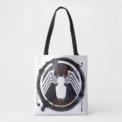 Ink Splatter Venom Logo Tote Bag