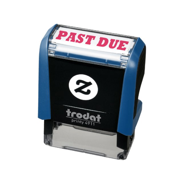 INK STAMP: 'PAST DUE' SELF-INKING STAMP (Product)