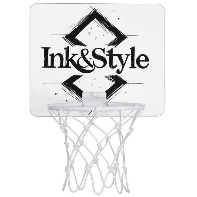 Ink&Style Mini Basketball Hoop (Front)