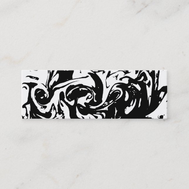 Ink Swirl Business Card (Front)