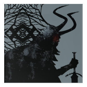 Ink Talking Fantasy V03 From hell Acrylic Print