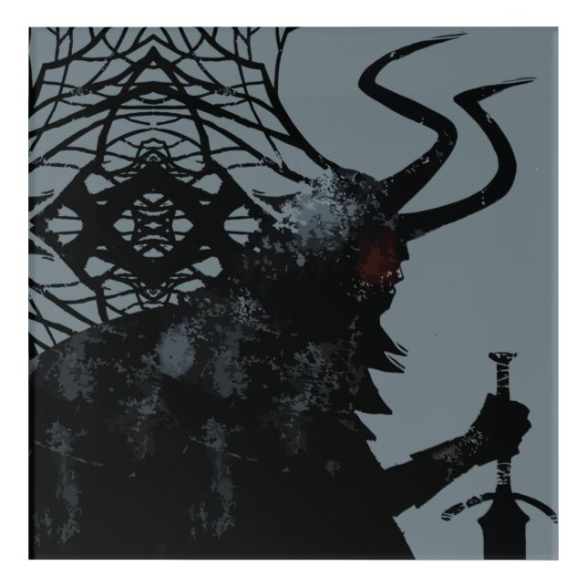  Ink Talking Fantasy V03 From hell Acrylic Print (Front)