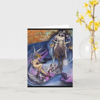 Ink - To Your Own Self Be True - BLANK Card. Card