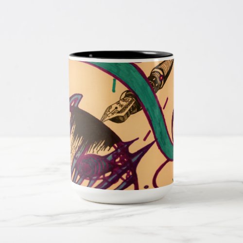 Ink Two_Tone Coffee Mug
