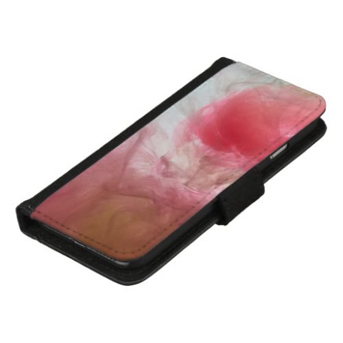 Ink Water Pink Green iPhone 87 Wallet Case