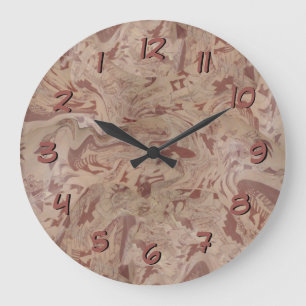 Inka Design Backwards Clock Abstracted Vase