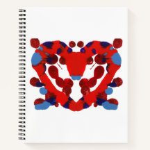 Inkblot Art Notebook