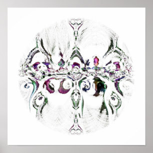 InkBlot - Asymmetry 1 Poster