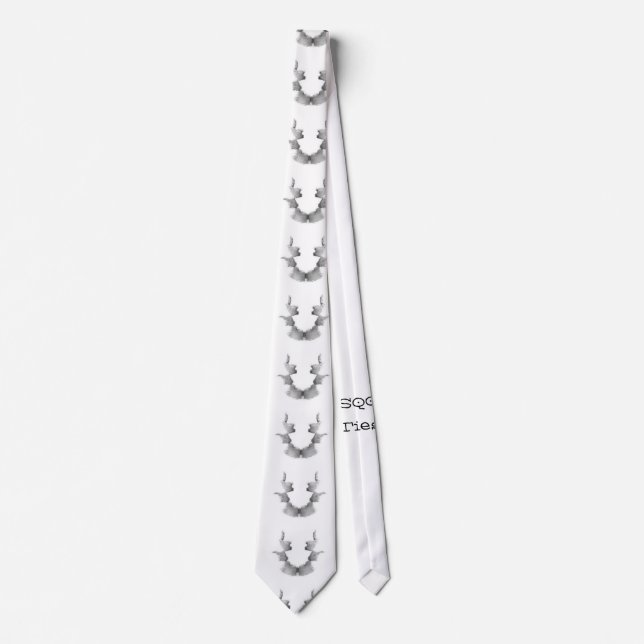 Inkblot Neckties (Card 7) (Front)
