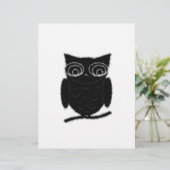Inkblot Owl (Standing Front)