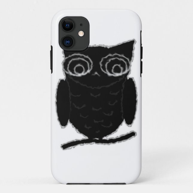 Inkblot Owl Case-Mate iPhone Case (Back)