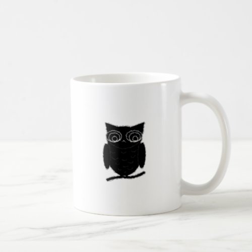 Inkblot Owl Coffee Mug