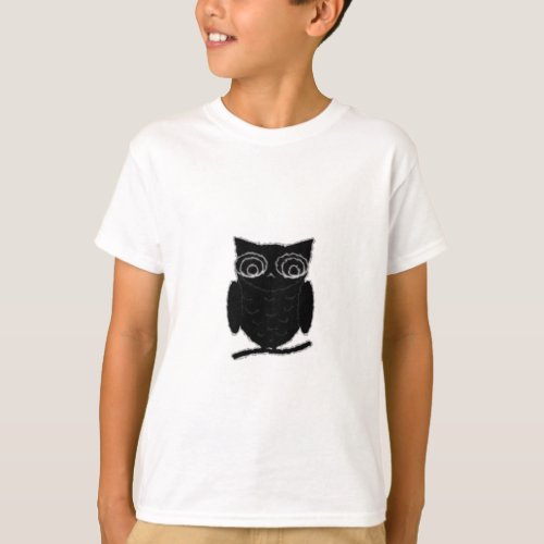 Inkblot Owl T_Shirt