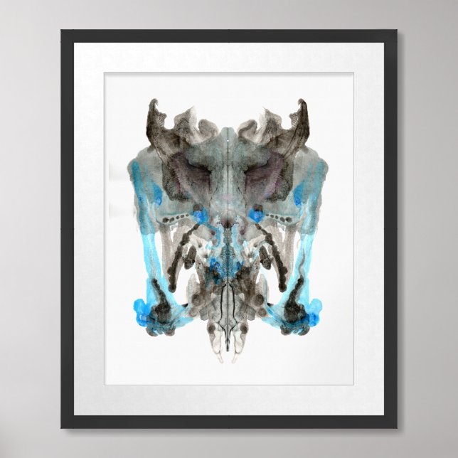 Inkblot Phantasy  Framed Art (Framed Front)