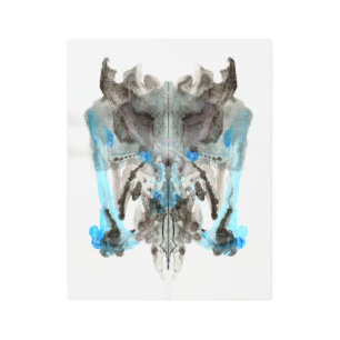 Inkblot Phantasy Metal Print