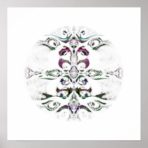 InkBlot - Symmetry 4 Poster