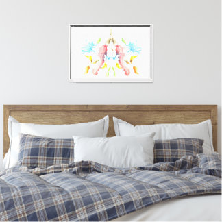 Inkblots – Colors Series plate 10 Canvas Print