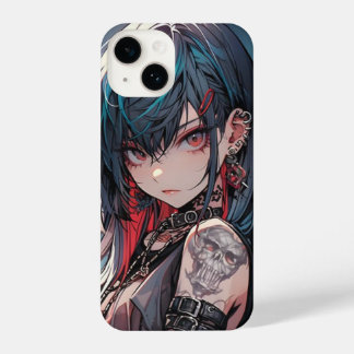 Inked Anime Girl iPhoneCase iPhone 14 Case